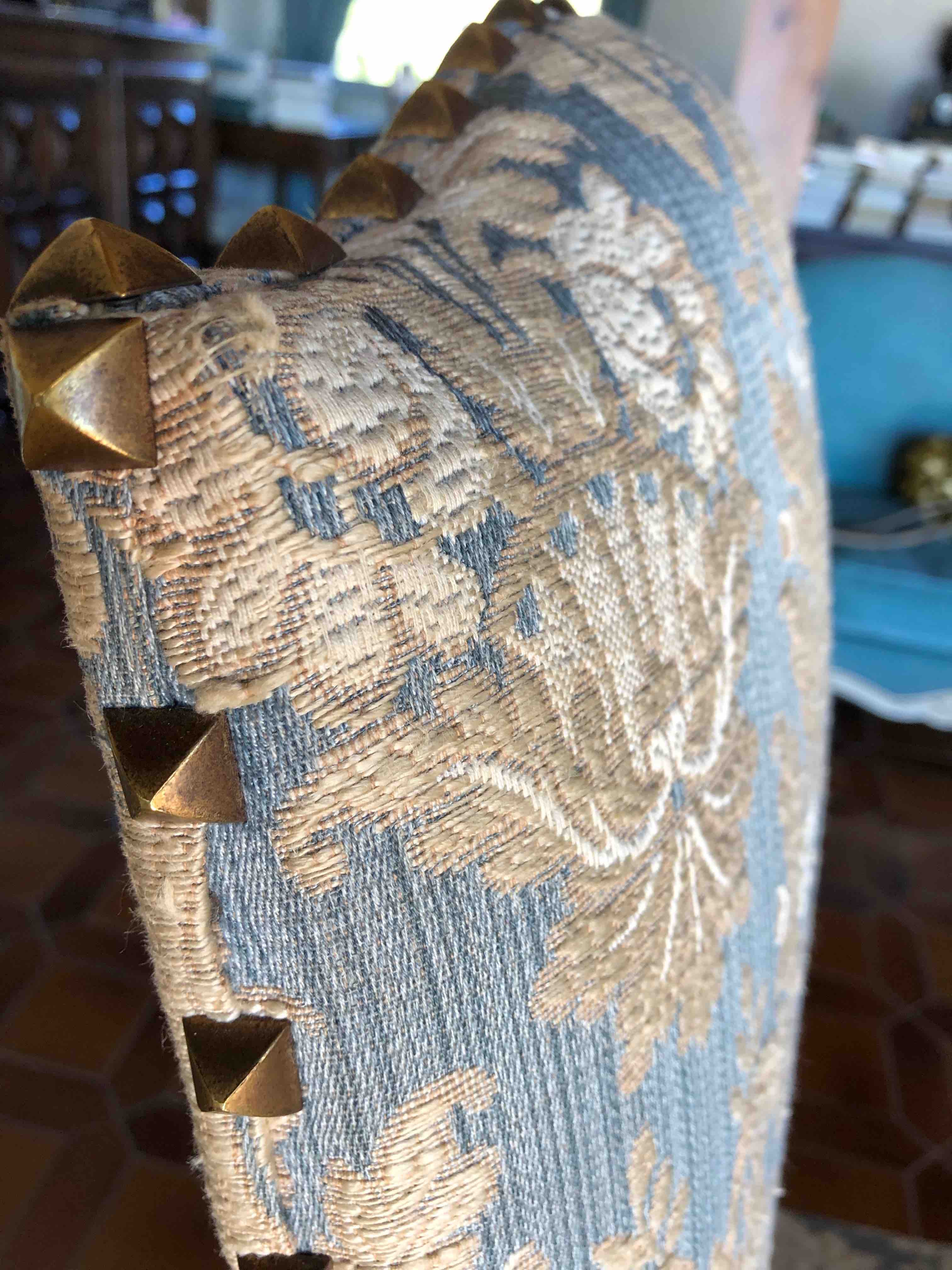 Set of 8 chairs style Louis XV