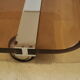 Table basse en plexiglas Michel Dumas vintage