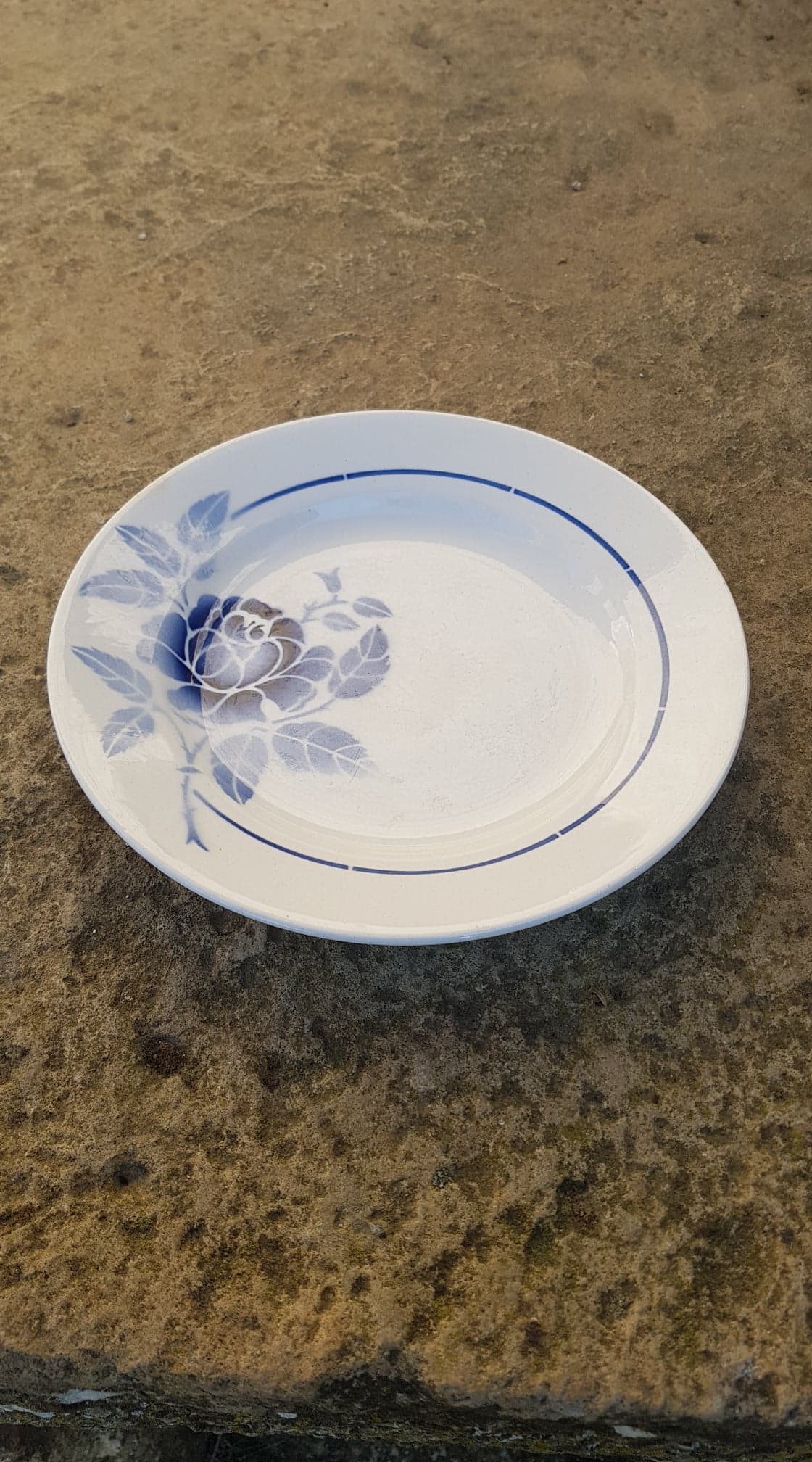 Plate establishments ceramic model limousine