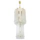 Murano glass ice pendant by Limburg, Germany, 1970s