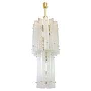 Murano glass ice pendant by Limburg, Germany, 1970s