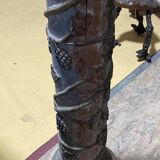 Old carved wooden column - 18th century