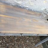 Vintage grey patinee console