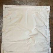 Antique embroidered pillowcase with venetian lace