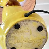 Vintage signed art ceramic lamp