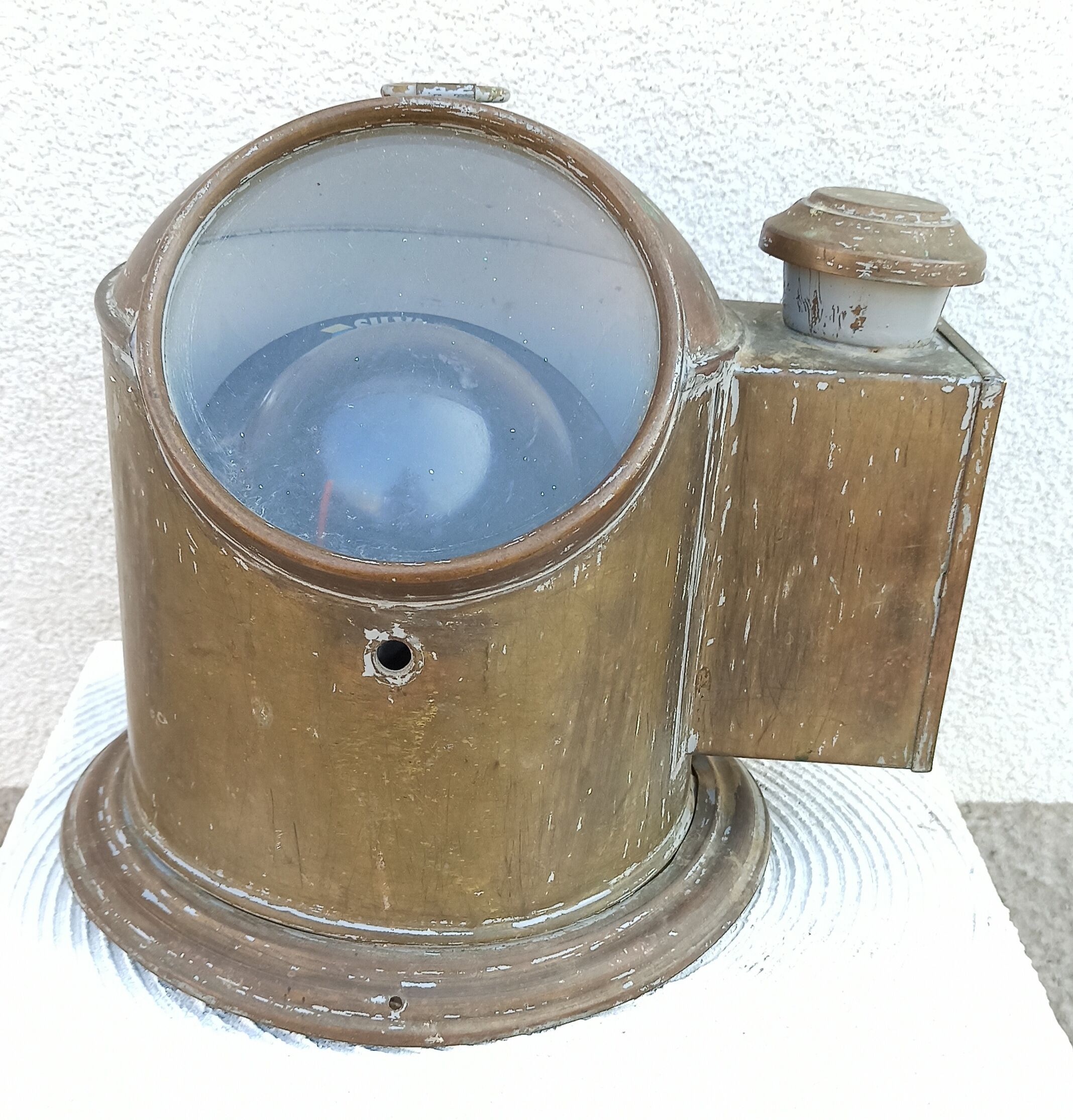 Old boat compass