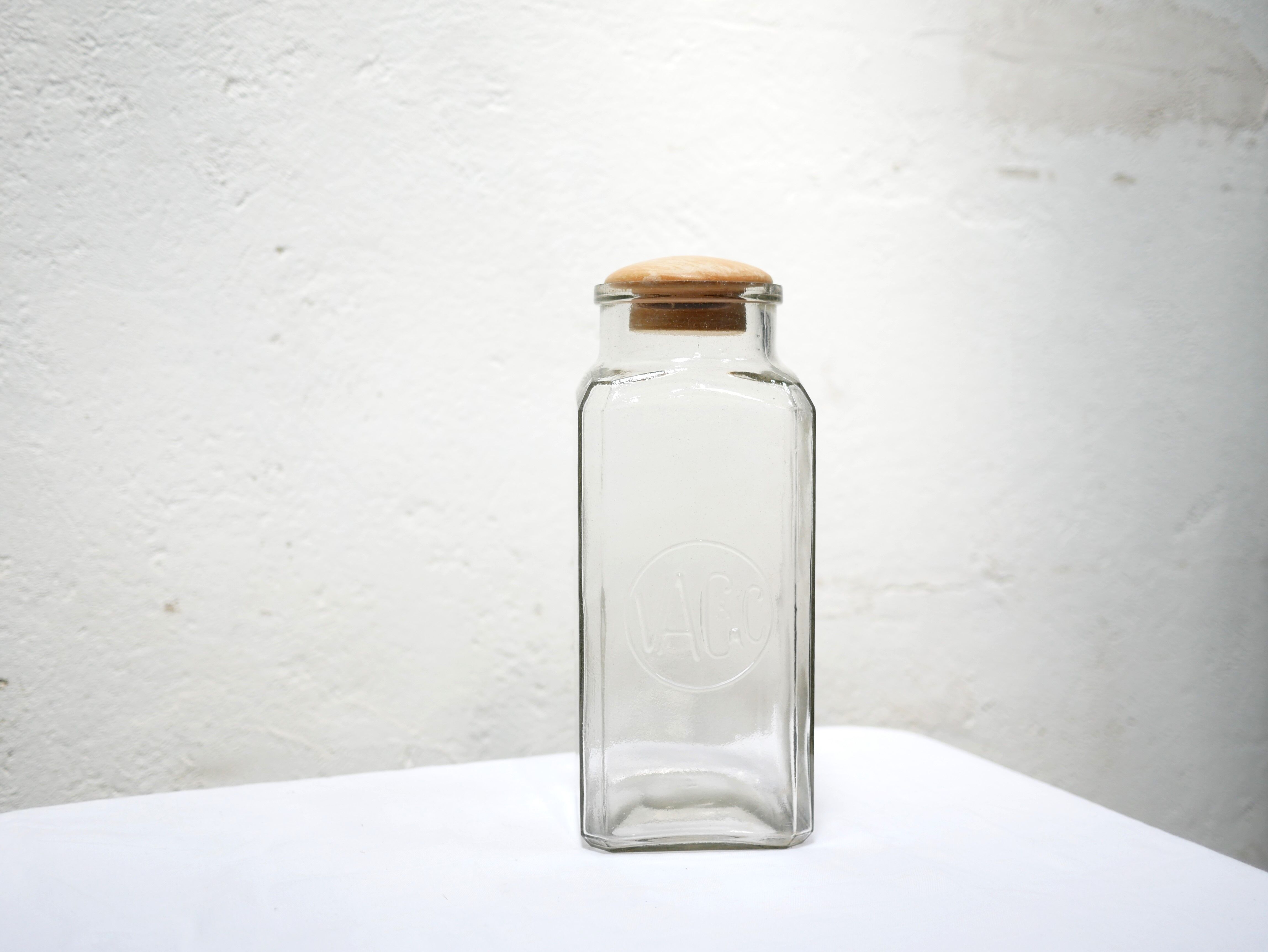 Vintage glass jar by et Compagnie