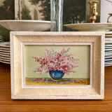 Painting bouquet of flowers signed Anne Max