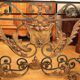 Large console wrought iron of 1900 era