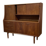 Buffet bar en teck anglais des années 70