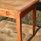 Table bureau bois brut