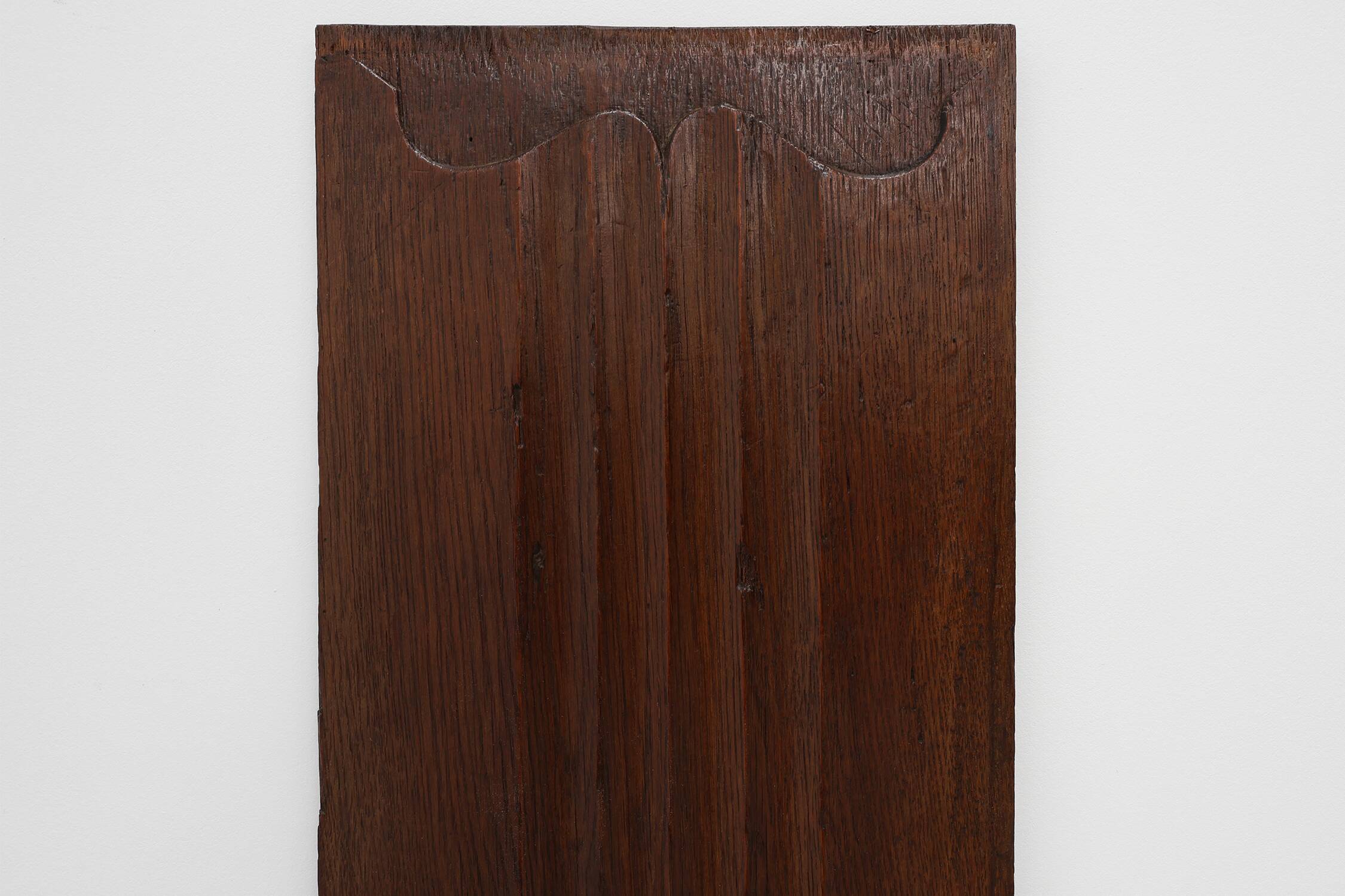 16th Century oak carved Gothic Panel, Belgium