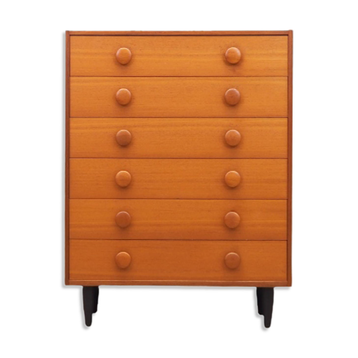 Teak chest of drawers, Danish design, 60s, made in Denmark