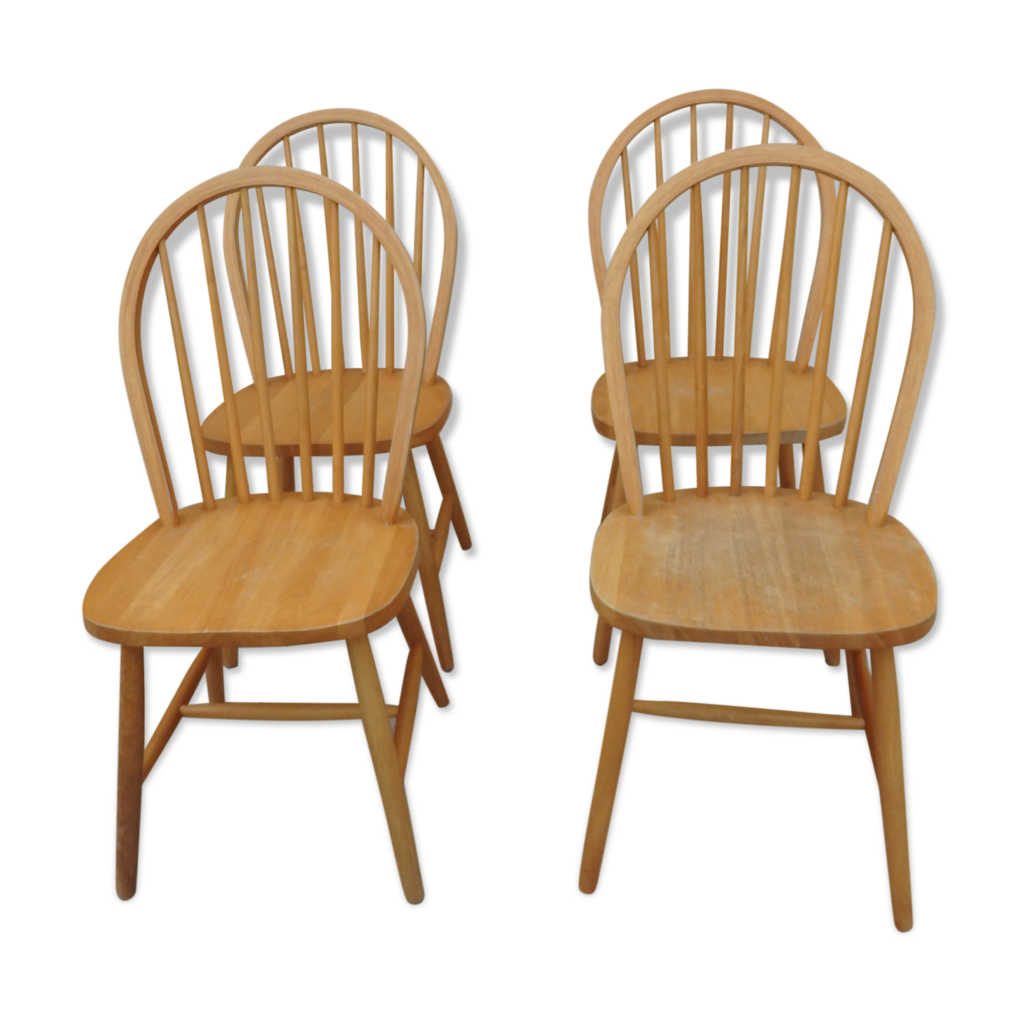 4 Windsor chairs per ercol