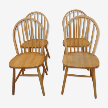 4 Windsor chairs per ercol