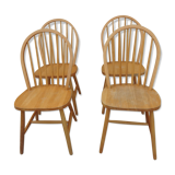 4 Windsor chairs per ercol