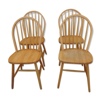 4 Windsor chairs per ercol
