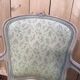 Paire de fauteuils cabriolets – Style Louis XV – Hêtre aérogommé – Tissu fl