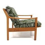Scandinavian teak armchair "Tibro", Erik Wortz, Möbel-IKEA, Sweden, 1940