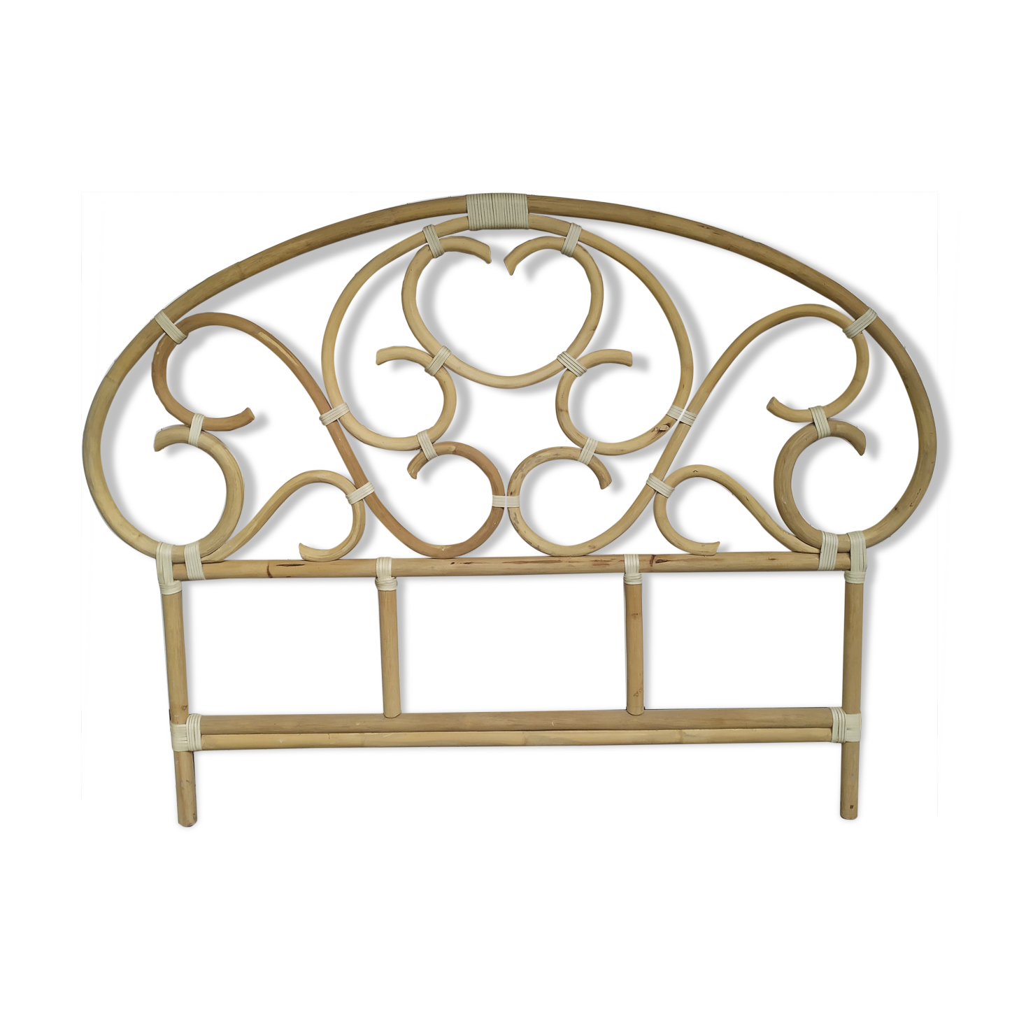 Rattan headboard for 140 bed