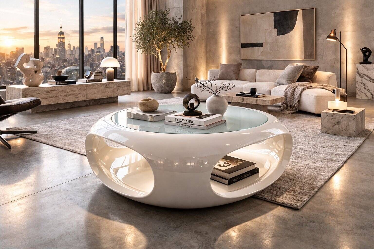 Space age coffee table 1970s