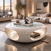 Table basse space age 1970s