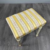 Pair of Medallion Armchairs in Louis XVI Style with Footrests, 20th Century