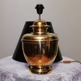 Lampe en laiton doré hauteur 69cm