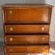 1970s wooden and bamboo sideboard bar cabinet