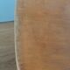 Fauteuil en bois, pieds compas, style scandinave, Baumann ou Thonet