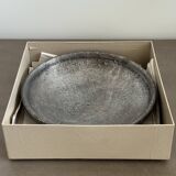 Pocket Video / Metal Ashtray with Brutalist Design Signed Cycladic Art Muse