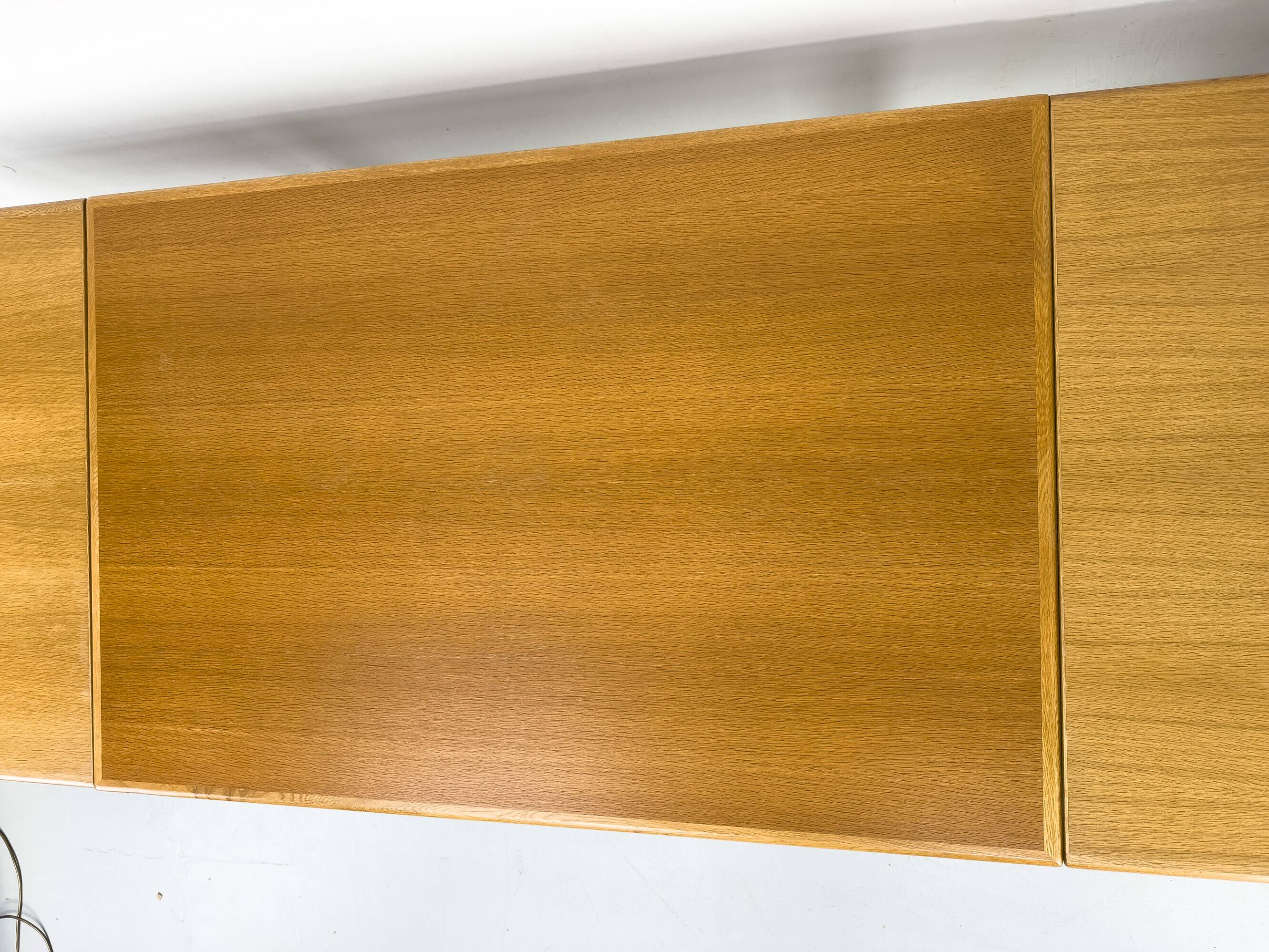 Danish Extendable Oak Dining Table, 1960s