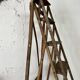 Grand escabeau en bois vintage