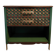 Vintage solid wood chest of drawers - unique handcrafted creation.