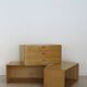 Italian Samara Series Modular Bookcase in Ash by Derk Jan De Vries for Maisa, 1970s