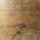 vintage wooden writing desk side table