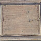 Soleil couchant, huile XIX° par Boulenger