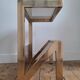 Table d’appoint vintage 23 ct, porte revues design Belgo Chrom