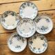 6 assiettes terre de fer