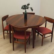 Set of six rosewood chairs, Danish design, 1970s,  Skovby Møbelfabrik