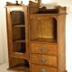 Ash wall cabinet