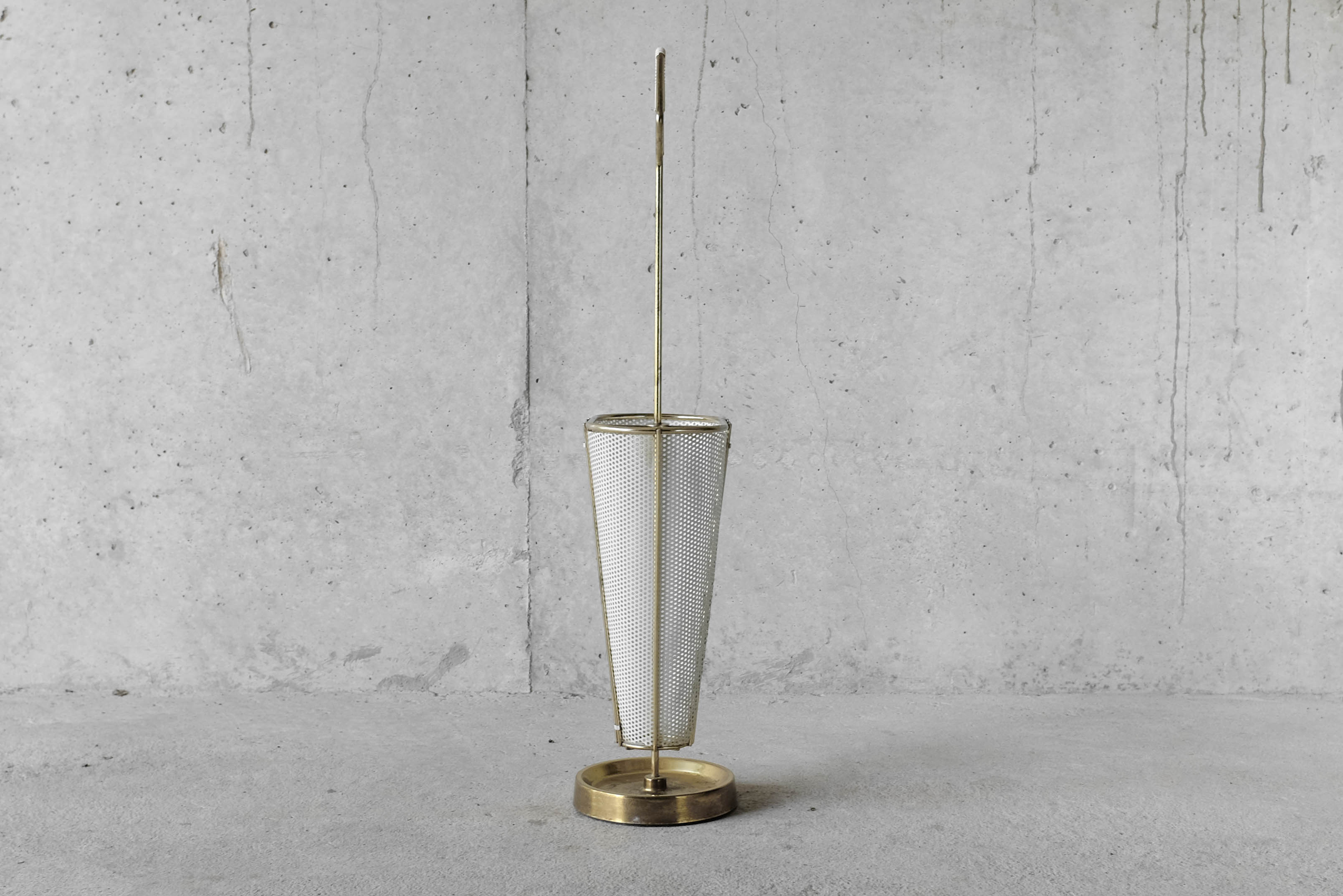 Umbrella door brass and rigitulle-years 50