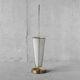 Umbrella door brass and rigitulle-years 50