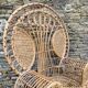 Fauteuil Emmanuel en rotin et osier naturel