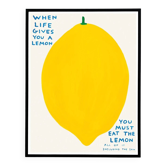 David Shrigley, When Life Gives You A Lemon, 2021