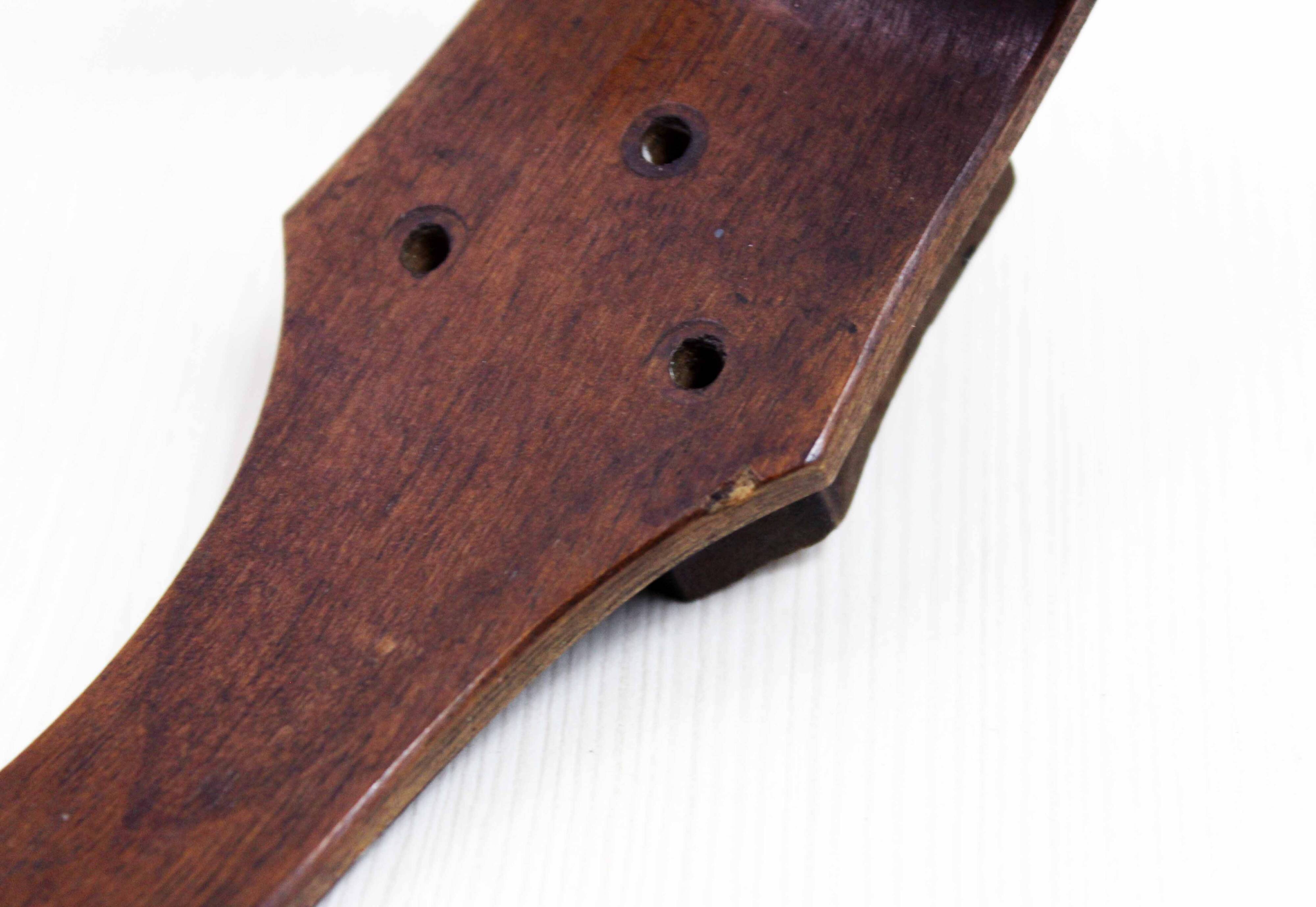 Set of 4 vintage teak cp coat hooks