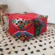 Moroccan carpet pouf 60x60x27cm