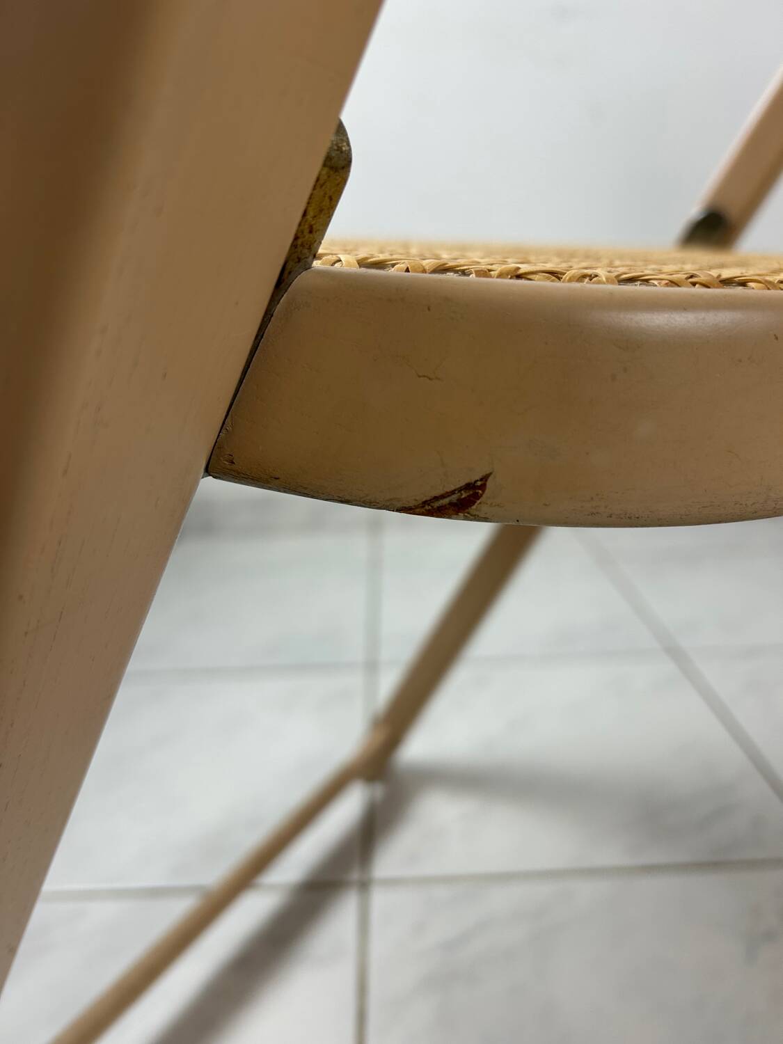 6x vintage foldable chair Gigi Sabadin model Arca