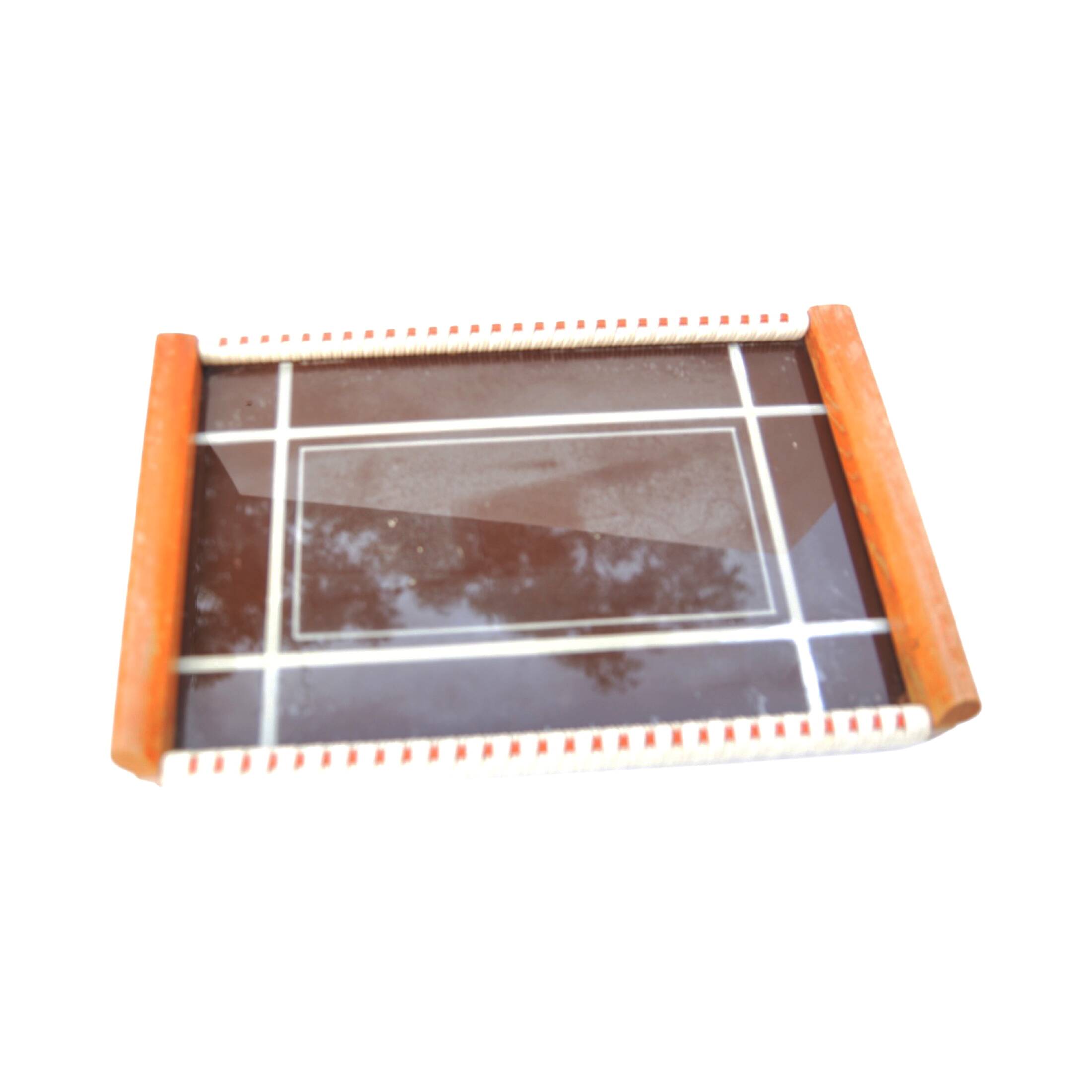 Breakfast tray, Holzsieb BT Wasungen, Germany, 1960s.