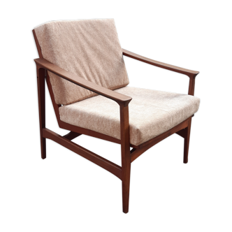 Scandinavian teak armchair 1960